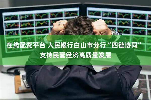 在线配资平台 人民银行白山市分行“四链协同” 支持民营经济高质量发展