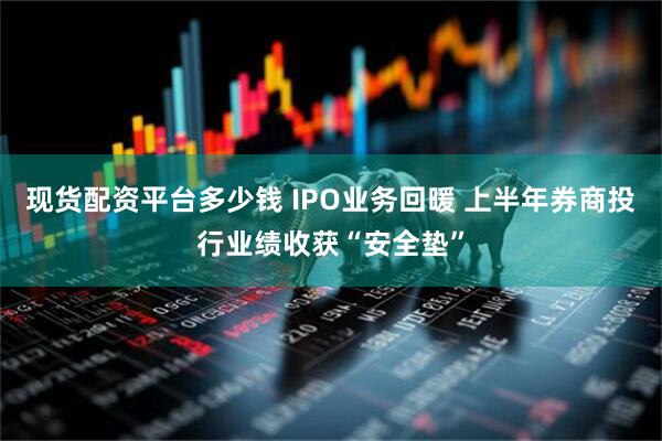 现货配资平台多少钱 IPO业务回暖 上半年券商投行业绩收获“安全垫”