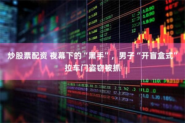 炒股票配资 夜幕下的“黑手”，男子“开盲盒式”拉车门盗窃被抓